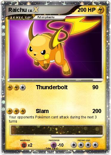 Pokemon Raichu