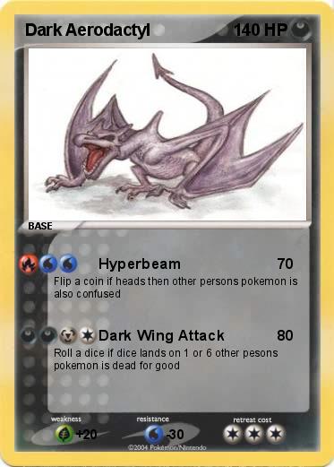 Pokemon Dark Aerodactyl