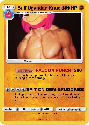 Pokemon Buff Ugandan Knuckles