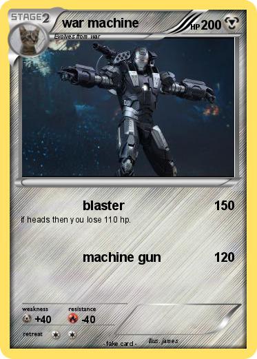 Pokemon war machine