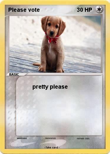 Pokemon Please vote