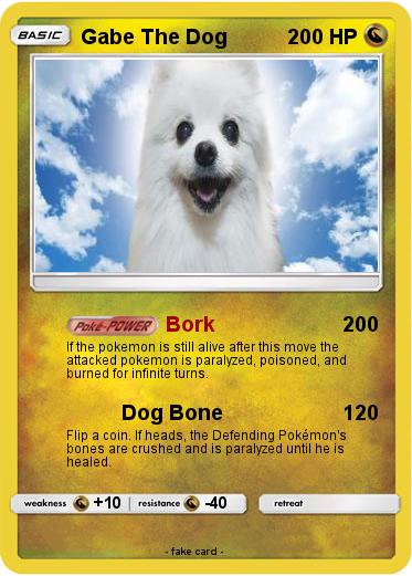 Pokemon Gabe The Dog