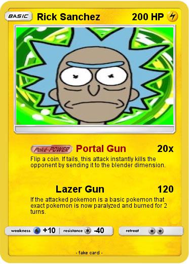 Pokemon Rick Sanchez