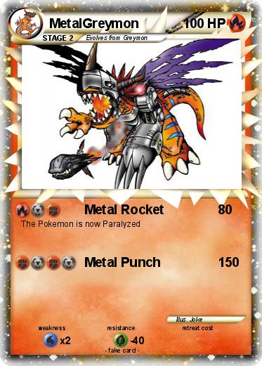 Pokemon MetalGreymon