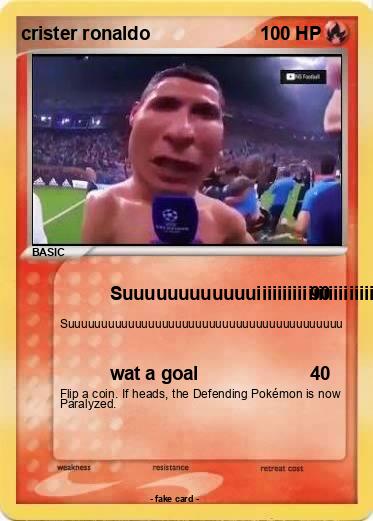 Pokemon crister ronaldo