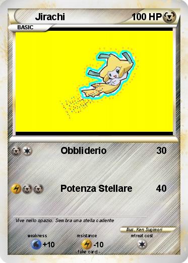 Pokemon Jirachi