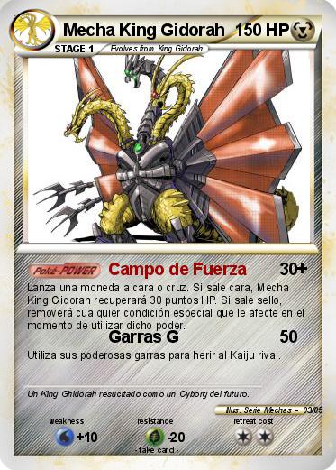 Pokemon Mecha King Gidorah