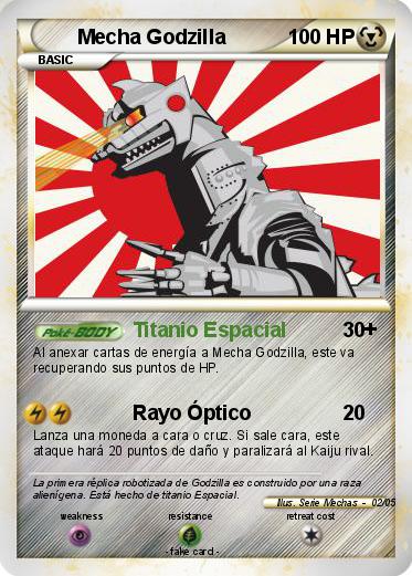 Pokemon Mecha Godzilla