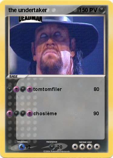 Pokemon the undertaker