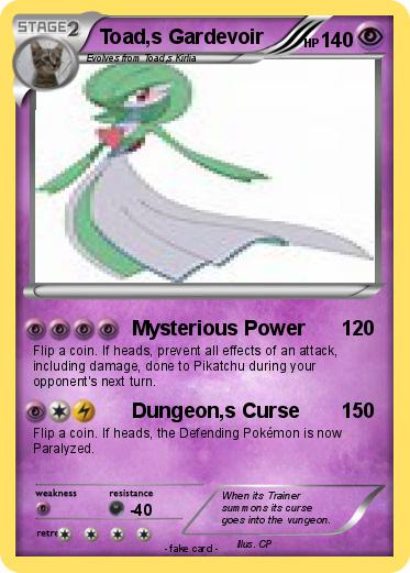 Pokemon Toad,s Gardevoir