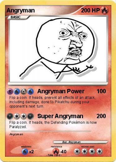 Pokemon Angryman