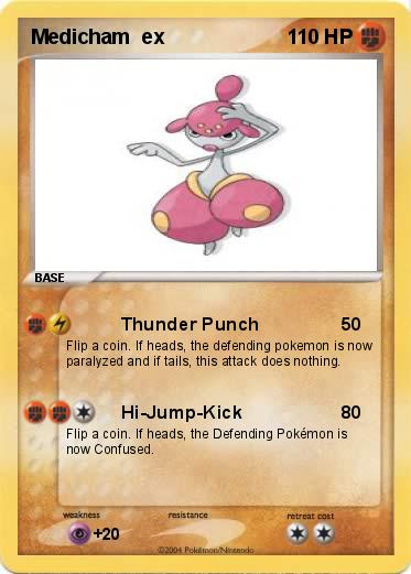 Pokemon Medicham  ex