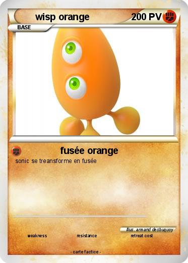 Pokemon wisp orange