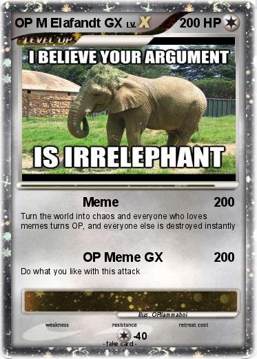 Pokemon OP M Elafandt GX