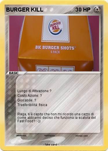 Pokemon BURGER KILL
