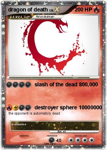 Pokemon dragon of death