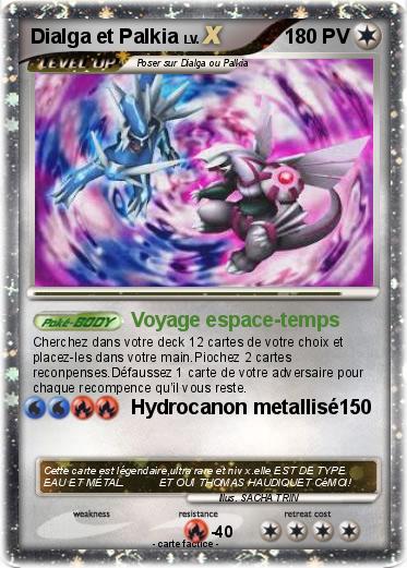 Pokemon Dialga et Palkia