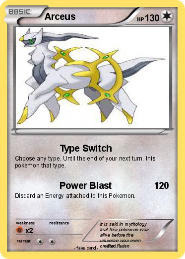 Pokemon Arceus