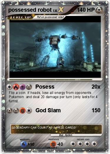 Pokemon possessed robot