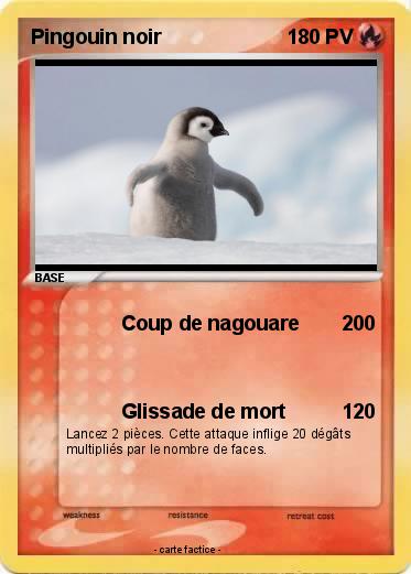 Pokemon Pingouin noir