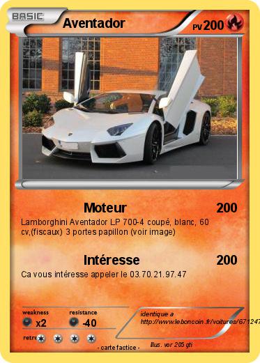 Pokemon Aventador