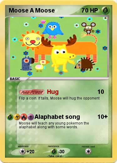 Pokemon Moose A Moose