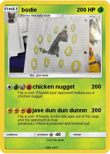 Pokemon bodie