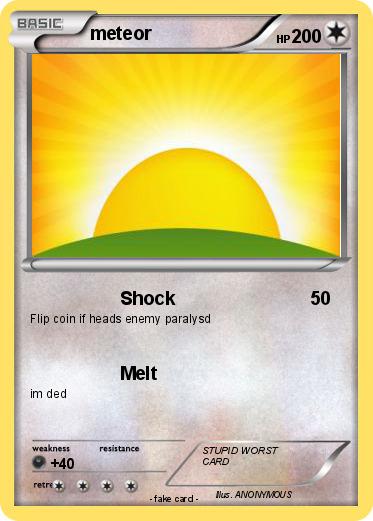 Pokemon meteor
