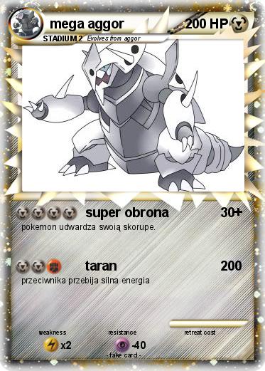 Pokemon mega aggor