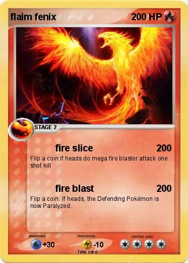 Pokemon flaim fenix