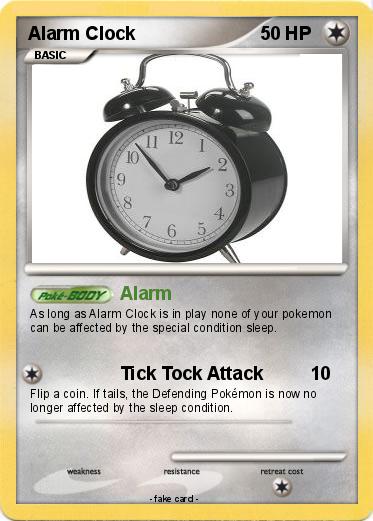 Pokemon Alarm Clock