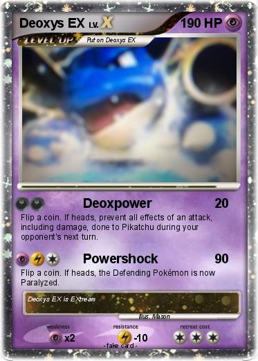 Pokemon Deoxys EX