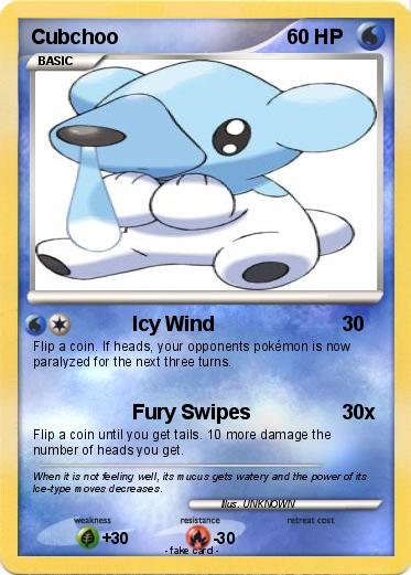Pokemon Cubchoo