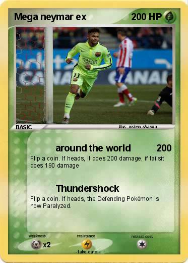 Pokemon Mega neymar ex