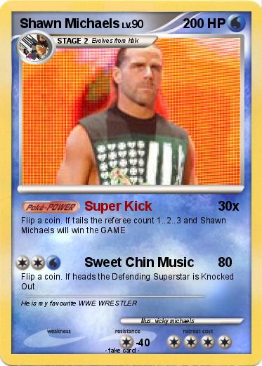 Pokemon Shawn Michaels
