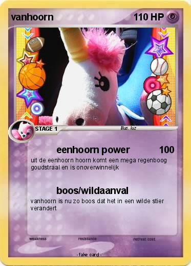 Pokemon vanhoorn
