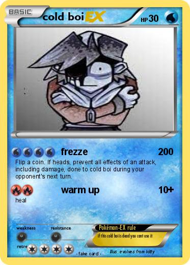 Pokemon cold boi