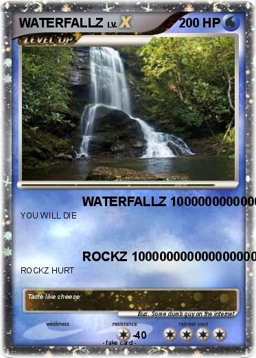Pokemon WATERFALLZ