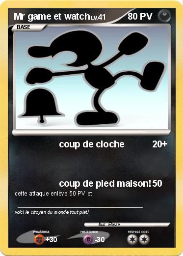 Pokemon Mr game et watch