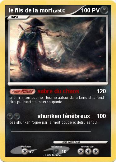 Pokemon le fils de la mort