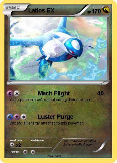 Pokemon Latios EX