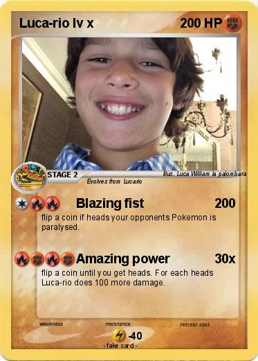 Pokemon Luca-rio lv x