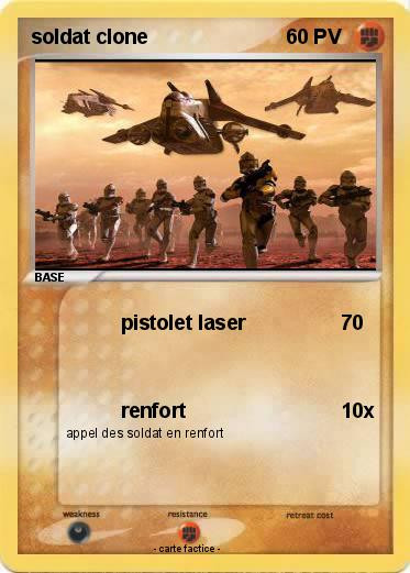 Pokemon soldat clone