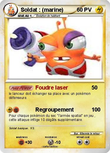 Pokemon Soldat : (marine)