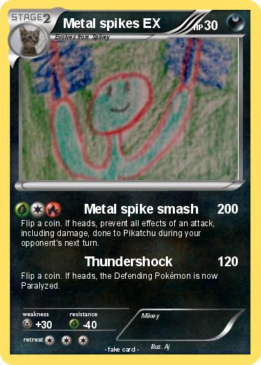 Pokemon Metal spikes EX