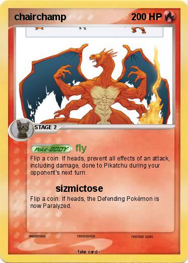 Pokemon chairchamp