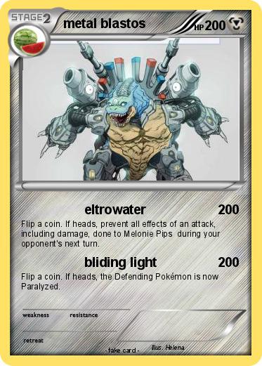 Pokemon metal blastos