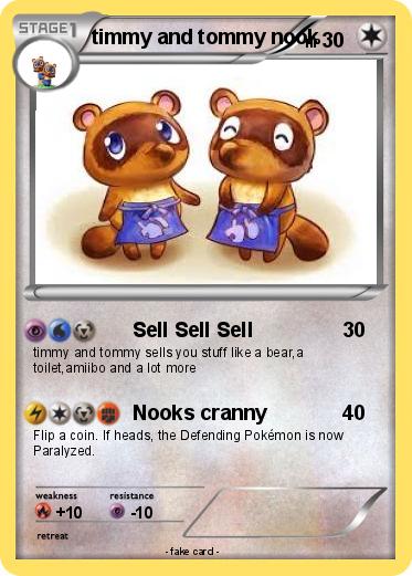 Pokemon timmy and tommy nook