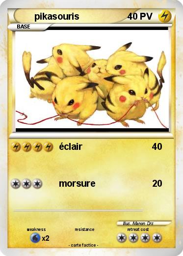 Pokemon pikasouris