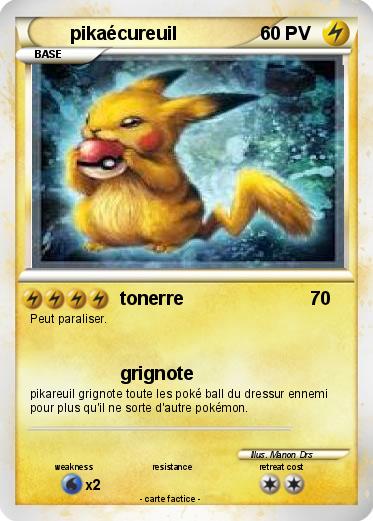 Pokemon pikaécureuil